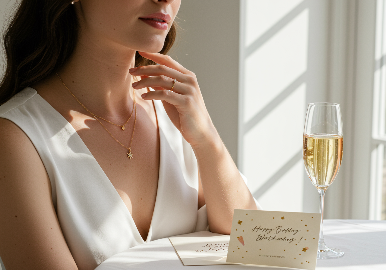 Łańcuszek na urodziny – stylowy dodatek na wyjątkową okazję